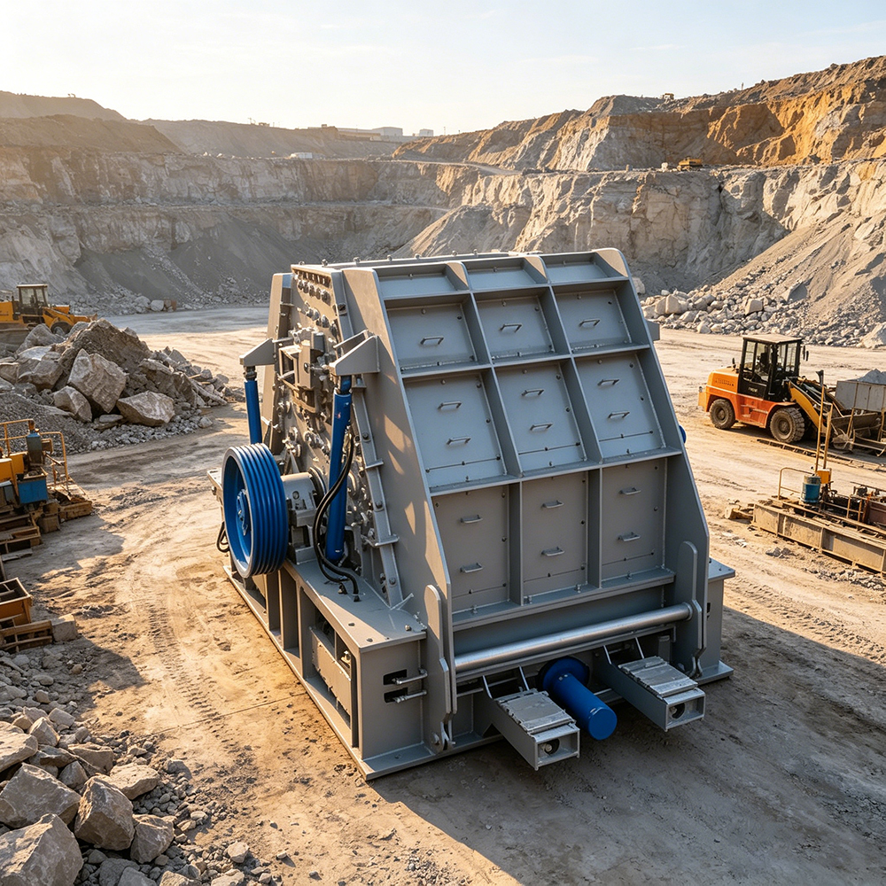 reversible rotor crusher