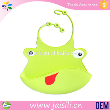 Wholesale Baby Feediing Silicone Baby Bibs With Customized Printing