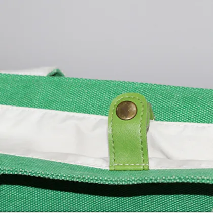 The Green Canvas Handbag