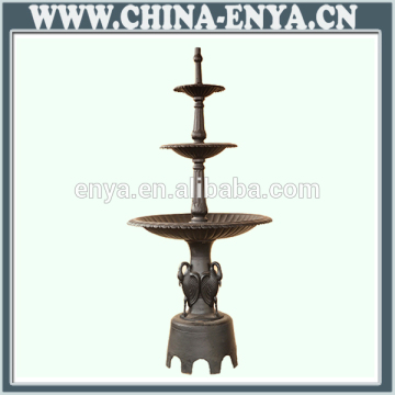 China supplier garden cast iron water fountains