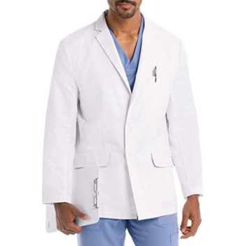 Hospital Uniforms White Lab Coat Medical Doctor Nurse Scrub Suits