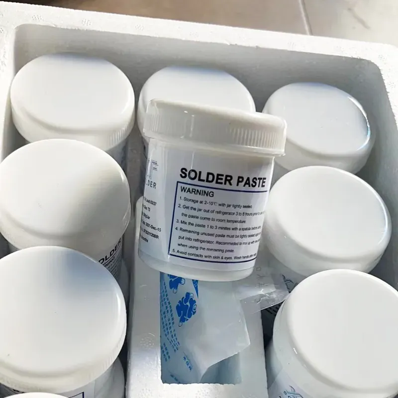 Non-RoHS Tin-Lead Solder Paste for IC Reballing