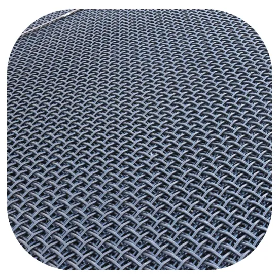 High Quality Manganese crimped crusher vibrating wire screen mesh for stone quarry