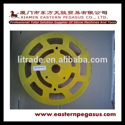 Marble and granite grinding and polishing wheel