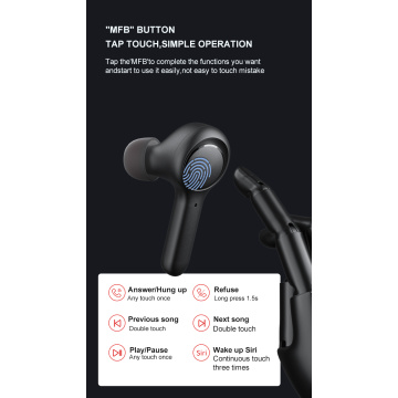 Tragbare Bluetooth-Ohrhörer echte drahtlose Stereo-Headsets