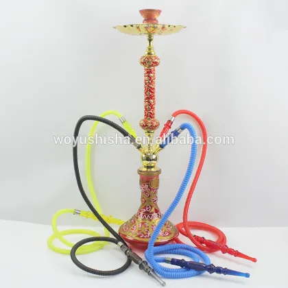 Social smoke popular shishabar 4 pipes hookah pot