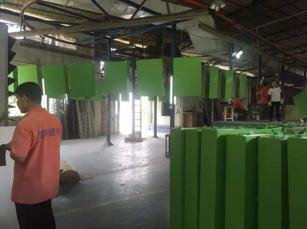 Aluminum veneer fluorocarbon painting line