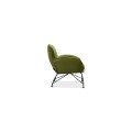 High Quality Nordic Furniture Modern Style Leisure Swivel Backrest Pp Chair With Wheel For Hotel Office Conference Room