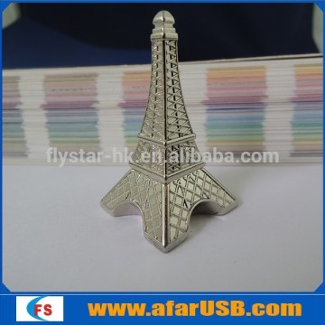 Sliver tower shape usb flash drive