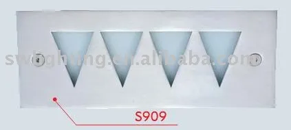 square recessed lamp