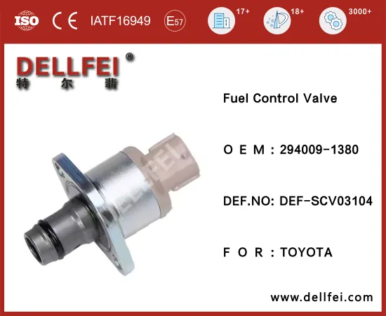 Diesel Fuel Scv Valve 294009-1380 for TOYOTA