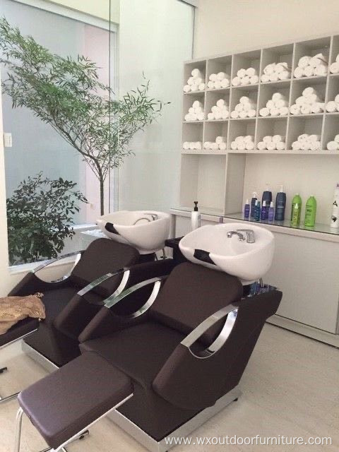 Wholesale New design Hair salon beauty salon Barber shop furniture Hair washing Shampoo bed Shampoo chair