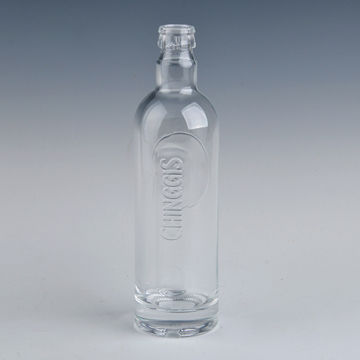 Wine Bottle with Embossed Logo, 500mL Capacity, Made of High White Material, Comes in Various Sizes