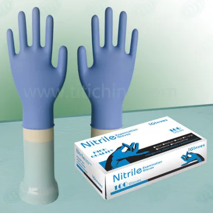 Customer Designed Nitrile Exam Gloves, Synthetic Nitrile Rubber Gloves, Powder Free Medical Nitrile Gloves