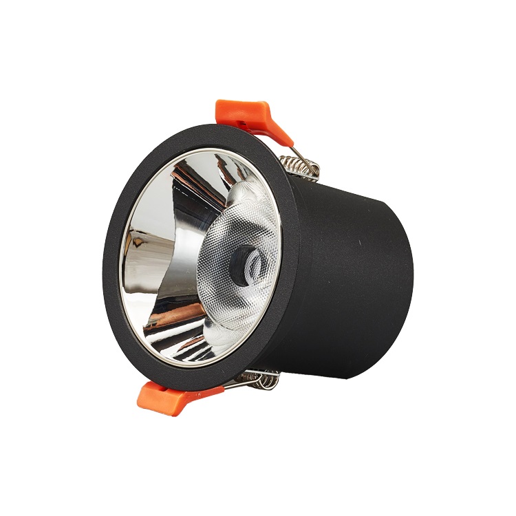 HSONG Anti Glare Aluminium Unik Die Casting Downlights Well Heat Sink Led Downlights 7W 15W 24W Untuk Housingz