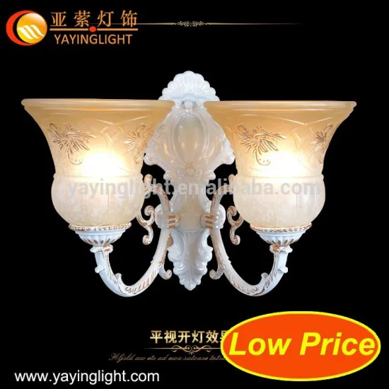 europe style living room bedroom glass wall lamp,antique glass wall lamp