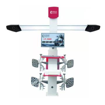 Alinhador de roda 3D automotiva para inspeção da linha de produção