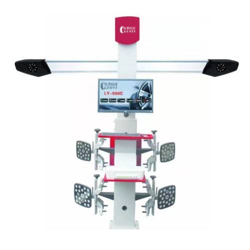 Alinhador de roda 3D automotiva para inspeção da linha de produção
