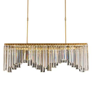 INSHINE Brass Pipe Abstract Pendant Light