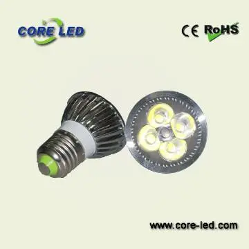 4*1W 340lm E27 socket LED Spotlight