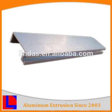 AL6063-T5 natural anodized aluminum channel extrusion