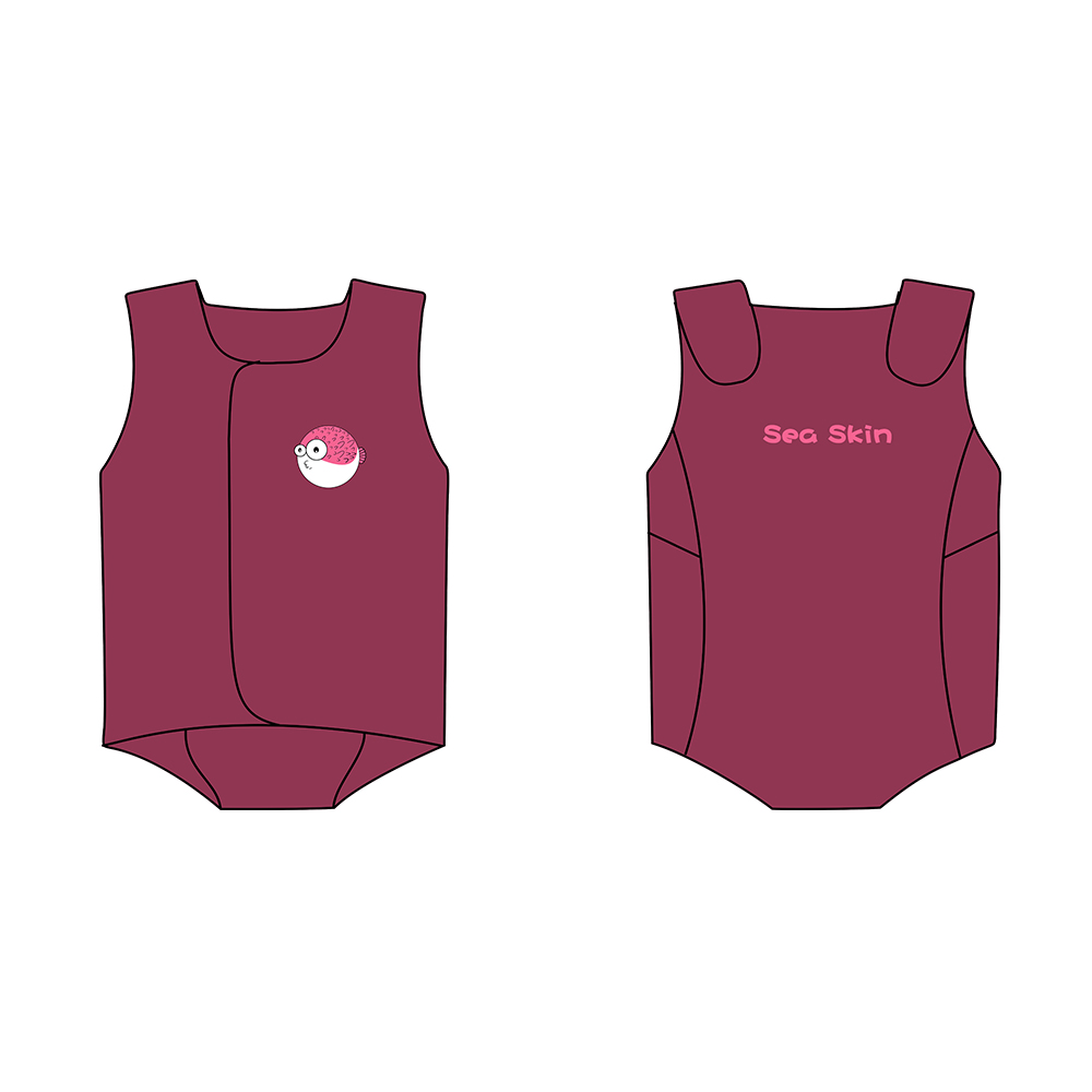 Seaskin Baby Girls Wrap Wetsuits Seaskin Baby Girls Wrap Wetsuits