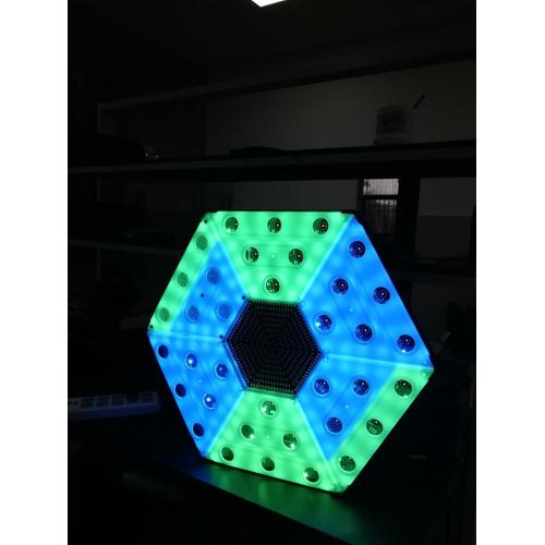 380w sexangle shape dream color tile matrix panel light