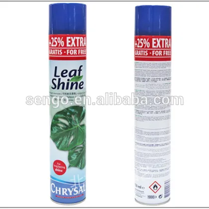 plant leaf shine spray