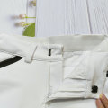 Pantaloni di silicone di abbigliamento equestre bianco
