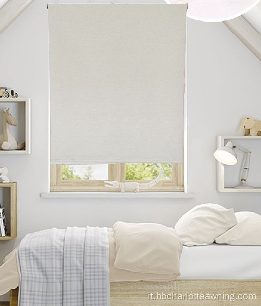 Materiale in poliestere al 100% Blackout Roller Blind UV Protection