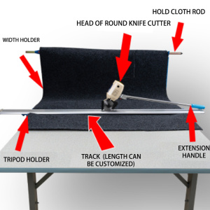 Electric Carpet Cutter Cloth Cutting Machine