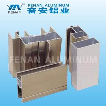 Fenan Champange Anodized Aluminium Profiles for Construsion Window