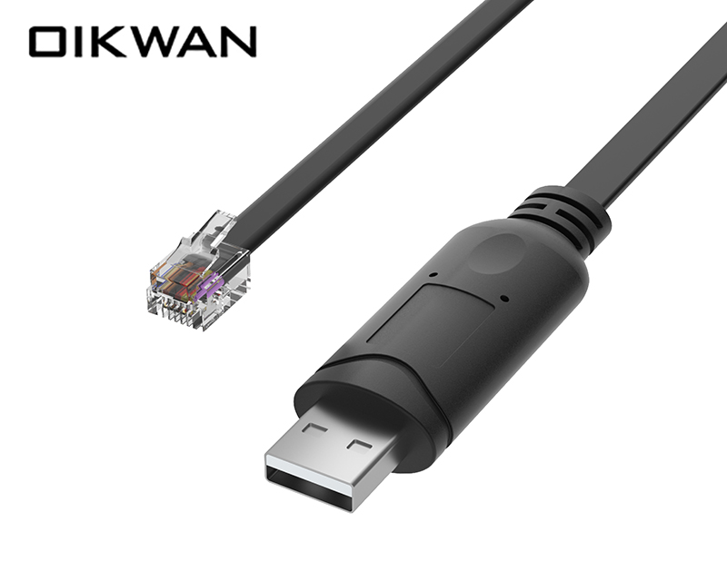 RS232 USB to RJ12 Console Cable