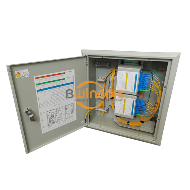 กล่องออปติคัล Ftth สำหรับ Outdoor 48 Fibers