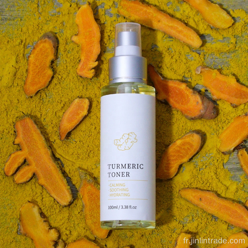 Toner du visage apaisant de la vitamine C soin de la peau