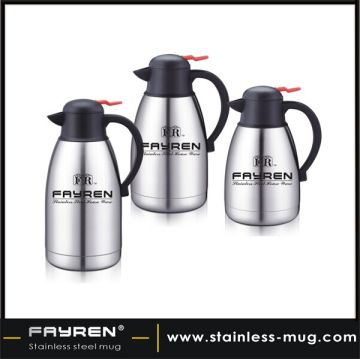 Vacuum stainless steel coffee maker