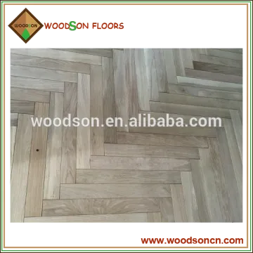 18mm thickness Oak Chervon parquet made in china