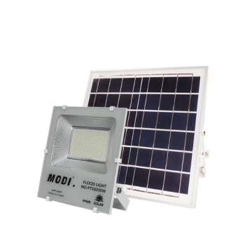 Outdoor fixed solar garden light