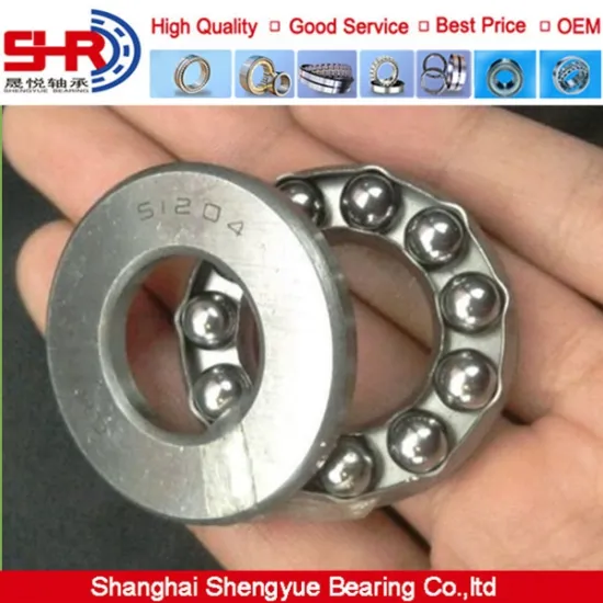 China Supplier Thrust Ball Bearing 51204 20*40*14 mm