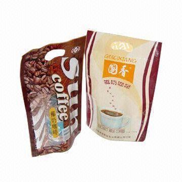 Coffee Packaging Bags with Printing and Lamination, HACCP Certified