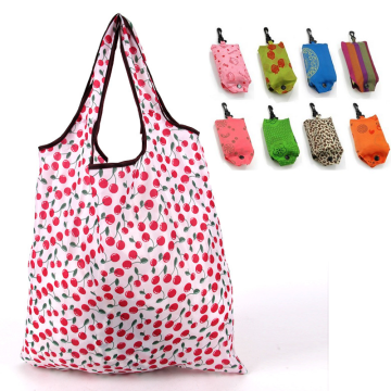 Custom Eco-Friendly Foldable Nylon Shopping Tote Bags