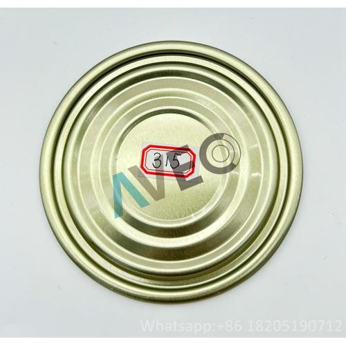 Food Grade Tin Can Bottom Ends