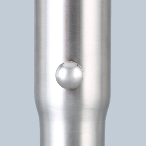 Brushed stainless steel kitchen shower nozzles