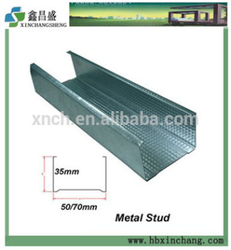 Drywall partition steel stud and track