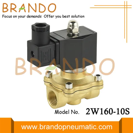 2W160-10 3/8'' 2 Way NC Solenoid Valve 24V 110V 220V