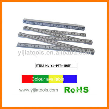 YJ-PFR-1M/5F plastic folding ruler