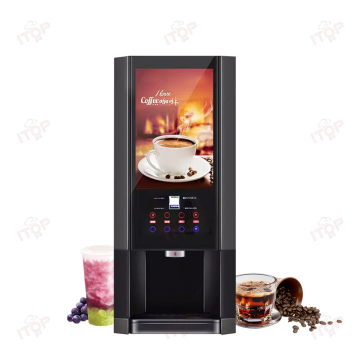 Commercial Automatic Coffee Vending Machine - 3 Flavors Hot & Iced Coffee