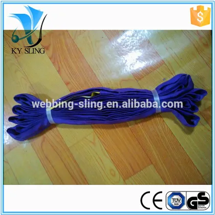 8T Blue Round Sling / Soft Lifting Sling