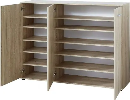 3 Door 2 Drawer Outdoor Shoe Cabinet Furniture