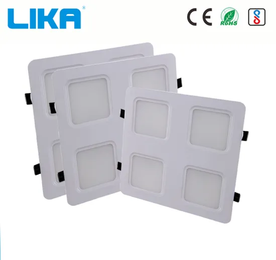 24W Four-headed Grid LED Panel Light